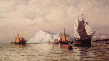 アーティック キャラバン ボートの海景 ウィリアム ブラッドフォード Oil Paintings
